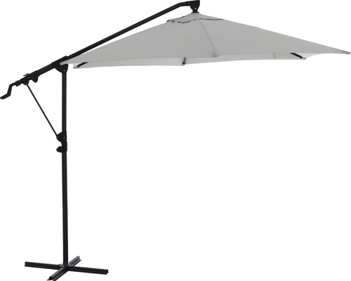 Freiarm-Sonnenschirm mit Sockel für den Außenbereich