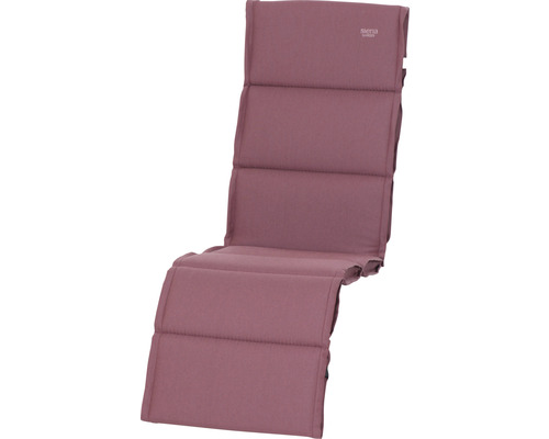 Relaxauflage Stella altrosa Gepolsterte Gartenstuhlauflage für zusätzlichen Komfort