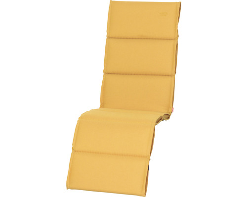 Relaxauflage Stella gelb Auflage für Gartenliege
