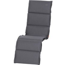 Graue Gartenliegenauflage für mehr Komfort im Aussenbereich