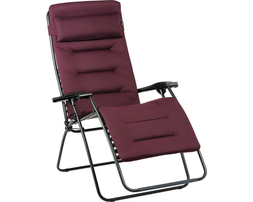 Relaxsessel Lafuma Relax RSX Clip XL , Air Comfort bordeaux Air Comfort bordeaux / Stahl schwarz Relaxsessel Lafuma Relax RSX Clip XL , Air Comfort bordeaux Air Comfort bordeaux / Stahl schwarz