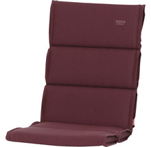 Gartenstuhlauflage mit hohem Rücken