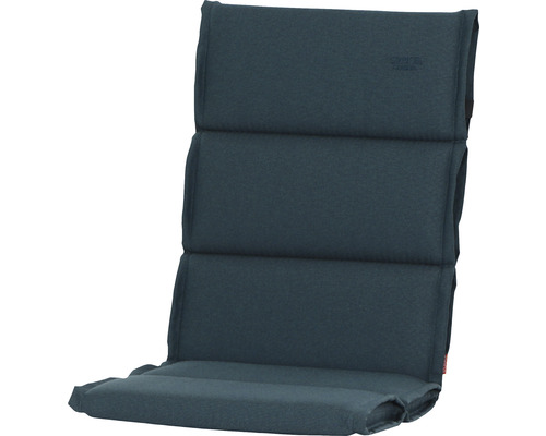 Sesselauflage Stella 110 x 48 cm petrol Bodenkissen mit Rückenlehne für komfortables Sitzen auf dem Boden