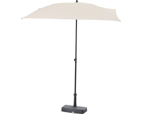 Rechteckiger Sonnenschirm mit Ständer