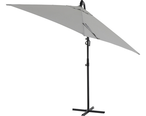 Rechteckiger Sonnenschirm mit Ständer