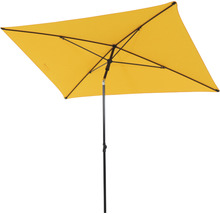 Rechteckiger Sonnenschirm mit Schirmständer