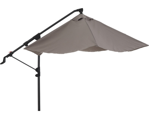 Freiarm-Sonnenschirm mit Gestell
