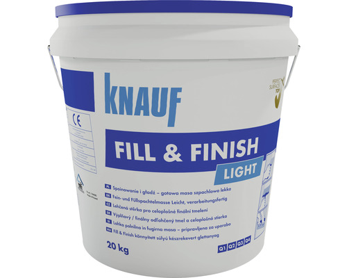 Füll- und Feinspachtelmasse Knauf Fill & Finish light 20 kg-0