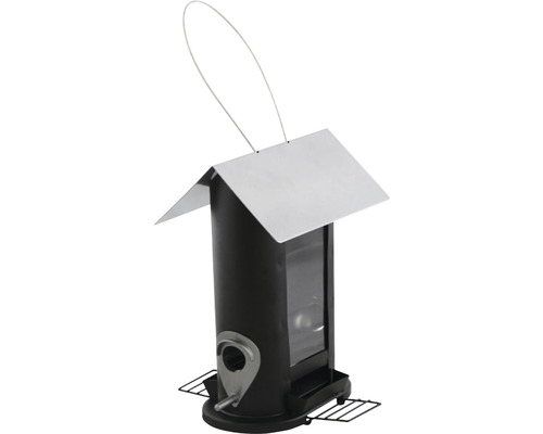 Vogelfutterhaus Siena Garden Black Line 21 x 16 x 24,5 cm