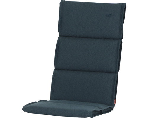 Sesselauflage Stella 120 x 48 cm petrol Auflage für Hochlehner-Gartenstuhl