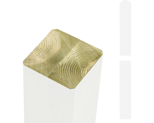 Holzbalken im Querschnitt