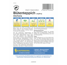 Blütenteppich einjährige Mischung Saatscheibenpackung