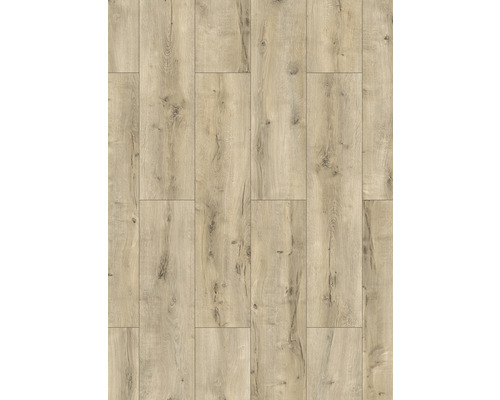 Verlegtes Laminat mit Holzoptik