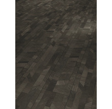 Dunkler Holzparkettboden