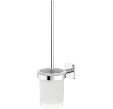 Wand-WC-Bürstengarnitur mit Behälter und Stiel
