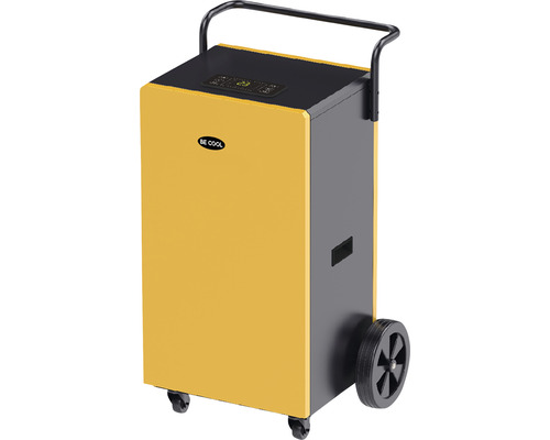 Bautrockner BE COOL BC90LEF2202 1400 W für Raumgröße bis max. 450 m³ schwarz/orange Luftentfeuchter mit Rollen und Griff für den mobilen Einsatz