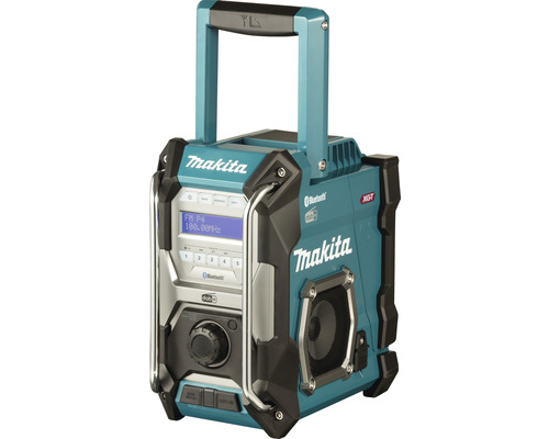 Radio Makita MR004G XGT 10,8-40 V Akku, 230 V, Bluetooth-Funktion, USB Anschluss, Makita Baustellenradio mit Bluetooth Funktion