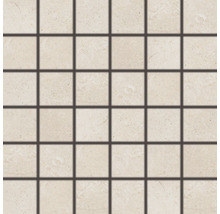 Mosaikfliese mit quadratischen Elementen