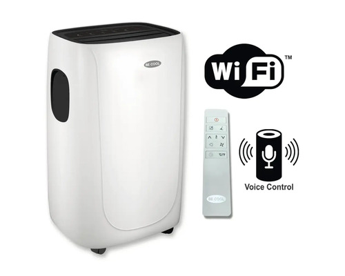 Mobiles Klimagerät 11.000 BTU 1350 W bis 100 m³ Raumgröße, mit WiFi, Smart Home fähig, weiß BC11KL2201FW