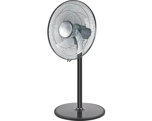 Standventilator mit runder Basis und Schutzgitter