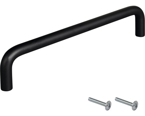 Stangengriff aus Metall mit Schrauben