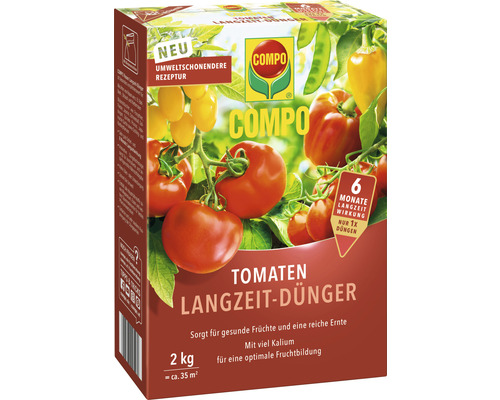 Tomaten-Langzeitdünger Compo 2 kg Compo Tomaten Langzeit-Dünger 2 kg Packung