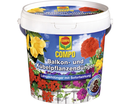 Balkon- & Kübelpflanzendünger Compo 1,2 kg