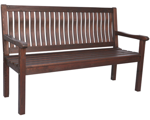 Holz Gartenbank mit Armlehnen