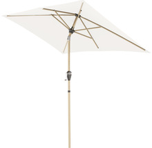 Rechteckiger Sonnenschirm mit Kurbelmechanismus