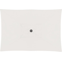 Rechteckiger Sonnenschirm von oben