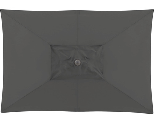 Rechteckiger Sonnenschirm von oben