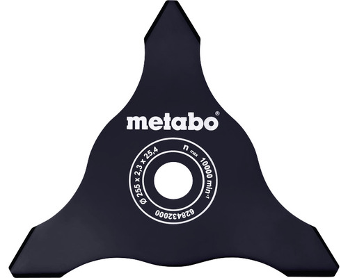 Dickichtmesser METABO 3-flügelig