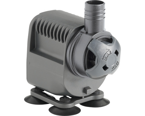 Aquariumpumpe mit Saugnäpfen zur Befestigung