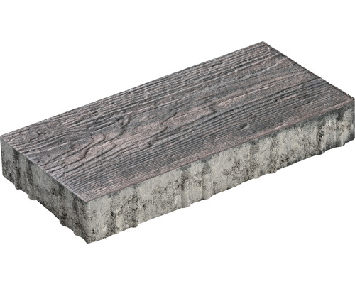 Pflasterstein mit Holzoptik