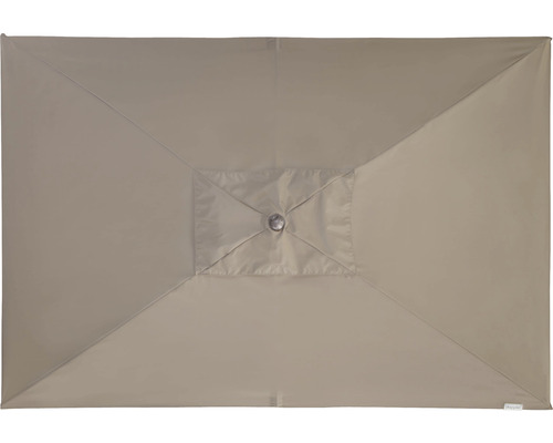 Rechteckiger Sonnenschirm von oben