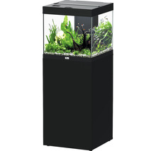 Komplettes Aquarium mit Unterschrank, bepflanzt und mit Fischen