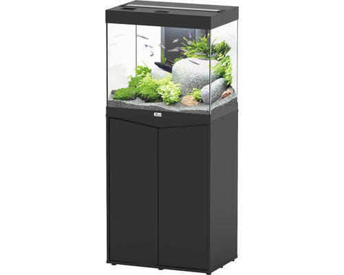 Aquariumkombination aquatlantis Splendid 110 inkl. LED-Beleuchtung, Filter, Unterschrank schwarz