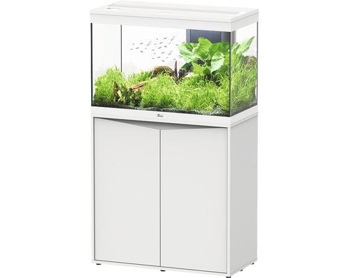 Aquariumkombination aquatlantis Splendid 145 inkl. LED-Beleuchtung, Filter, Unterschrank weiß