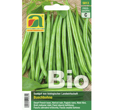 Samenpackung Buschbohne aus biologischer Landwirtschaft