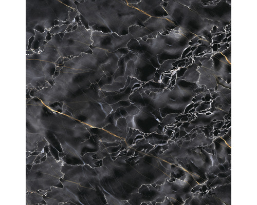 Feinsteinzeug Bodenfliese Dark Wave 59,5x59,5 cm grau glänzend rektifiziert