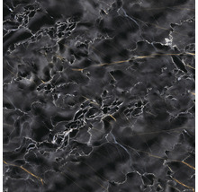 Feinsteinzeug Bodenfliese Dark Wave 59,5x59,5 cm grau glänzend rektifiziert-thumb-3