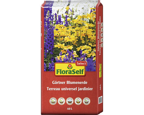 Gärtner Blumenerde FloraSelf Select 40 L