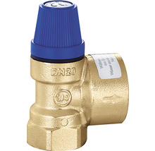 Eckventil aus Messing mit blauer Kappe, Nennweite DN20