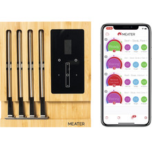 Fleischthermometer mit Ladestation und Smartphone-App