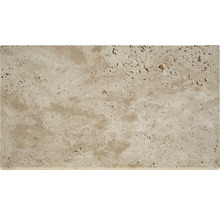 FLAIRSTONE Poolumrandung Beckenrandstein Roma Element gerade beige 1 Längsseite gerundet 61 x 35 x 3 cm-thumb-3