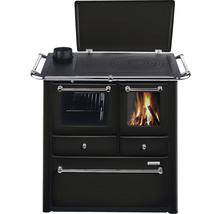 Holzherd mit Kochfeld und Backofen