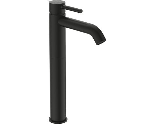 Waschtischarmatur Ideal Standard Ceraline mit hohem Auslauf BC194XG schwarz matt Schwarzer Waschtischmischer mit hohem Auslauf
