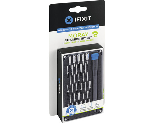 iFixit Moray Präzisions-Bit-Set für Laptops, Desktops, Telefone, Gadgets und Haushaltsgeräte
