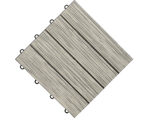 Klickfliese mit Flechtmuster