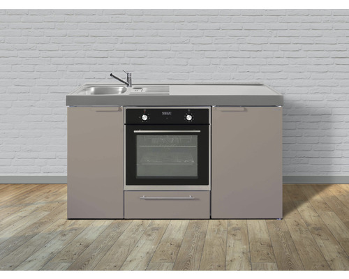 Miniküche Stengel Kitchenline MKB150 150x60 cm Becken links Sand matt Miniküche Stengel Kitchenline MKB150 150x60 cm Becken links Sand matt